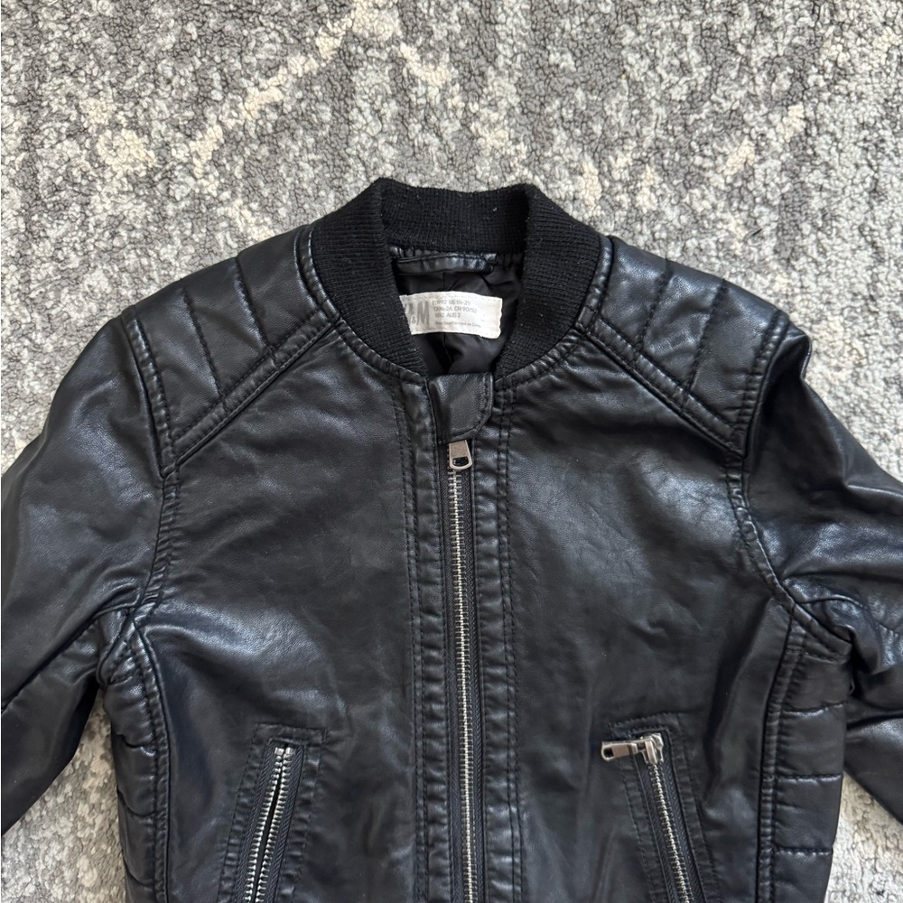 H&M Kids Faux Leather Jacket